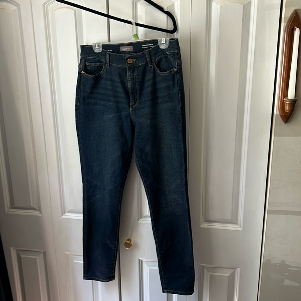 DL1961 Farrow Ankle High Rise Instasculpt ankle jeans size 32